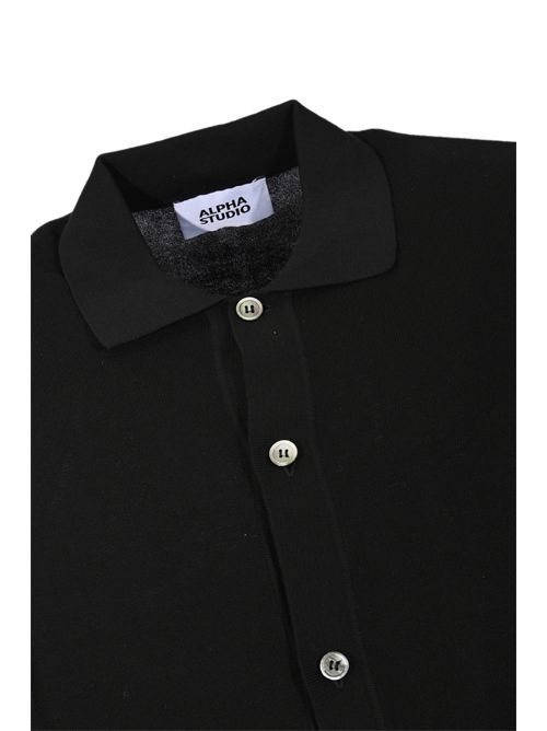 Camicia in maglia di cotone Alpha studio | AU-5045L1002